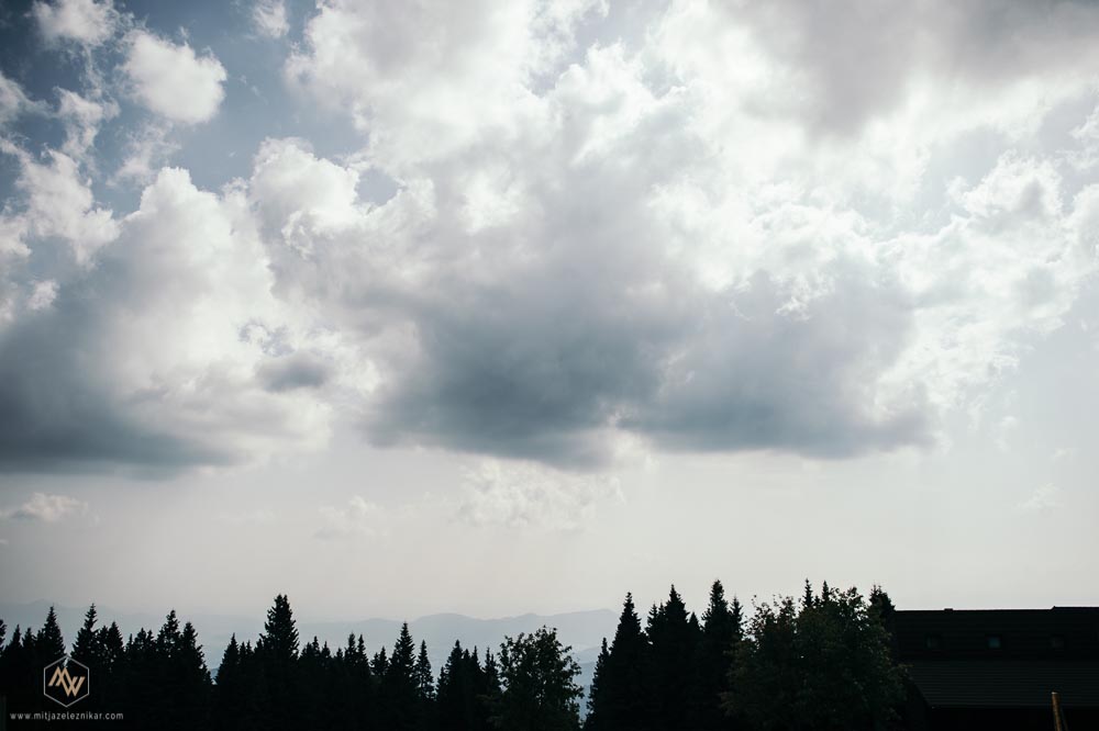 Fotografiranje poroke Hotel Planja Rogla