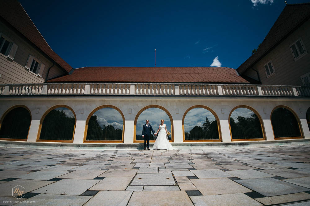 Fotografiranje poroke Brdo pri Kranju - Park Brdo
