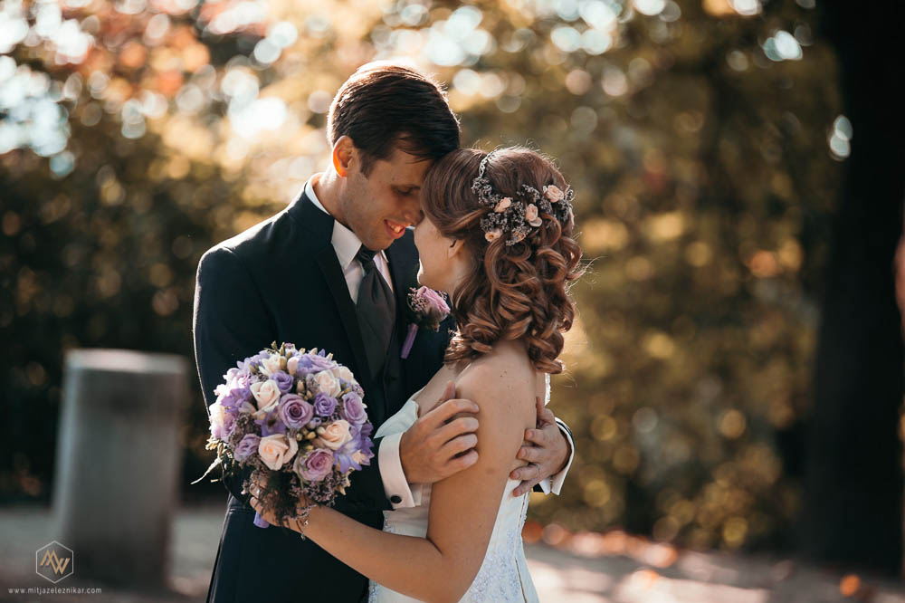 Fotografiranje poroke Ljubljenski Grad Gostilna Mihovec