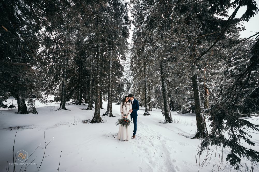 Fotografiranje poroke Hotel Natura Planja Rogla